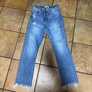 Flying Monkey Blue Straight Leg Jeans